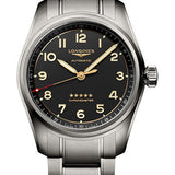Longines Spirit Automatic Watch - 40 mm Titanium Case - Anthracite Arabic Dial - Titan Bracelet - L3.810.1.53.6