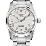 Longines Spirit Prestige Edition Watch - 40 mm Steel Case - Silver Arabic Dial - L3.810.4.73.9