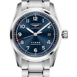 Longines Spirit Prestige Edition Watch - 40 mm Steel Case - Blue Arabic Dial - L3.810.4.93.9