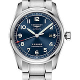 Longines Spirit Prestige Edition Watch - 42 mm Steel Case - Blue Arabic Dial - L3.811.4.93.9