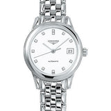 Longines Flagship Watch - 26 mm Steel Case - White Diamond Dial - Bracelet - L4.274.4.27.6