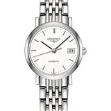 Longines Elegant Collection Watch - 25.5 mm Steel Case - White Dial - Bracelet - L4.309.4.12.6