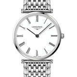 Longines La Grande Classique De Longines Quartz Watch - 38 mm Steel Case - White Roman Dial - Bracelet - L4.866.4.11.6