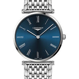 Longines La Grande Classique De Longines Quartz Watch - 38 mm Steel Case - Blue Roman Dial - Bracelet - L4.866.4.94.6