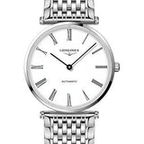 Longines La Grande Classique de Longines Automatic Watch - 36 mm Steel Case - White Roman Dial - Bracelet - L4.908.4.11.6