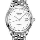Longines Flagship Watch - 38.5 mm Steel Case - White Dial - Bracelet - L4.974.4.12.6
