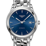Longines Flagship Watch - 38.5 mm Steel Case - Blue Dial - Bracelet - L4.974.4.92.6