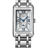 Longines DolceVita Small Seconds Quartz Watch - 20.80 X 32 mm Steel Case - White Roman Dial - Bracelet - L5.255.4.75.6