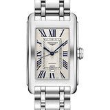 Longines DolceVita Automatic Watch - 27.70 X 43.8 mm Steel Case - Silver FlinquŽ Roman Dial - Bracelet - L5.757.4.71.6