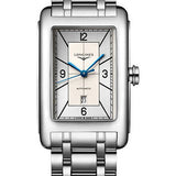 Longines DolceVita Automatic Watch - 27.70 X 43.8 mm Steel Case - Silver Arabic Dial - Bracelet - L5.757.4.73.6