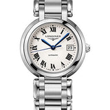 Longines PrimaLuna Automatic Watch - 30 mm Steel Case - Silver Roman Dial - L8.113.4.71.6