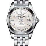 Breitling Galactic 29 Sleek Watch - Steel - Mother-Of-Pearl Dial - Steel Bracelet - W72348121A1A1