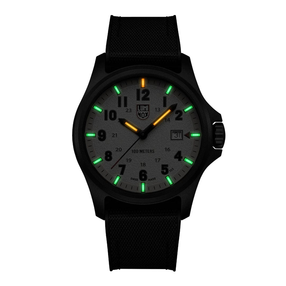 Luminox Atacama Field - Field Watch - Dark Green Webbing NATO strap - 43 mm - XL.1971.SET