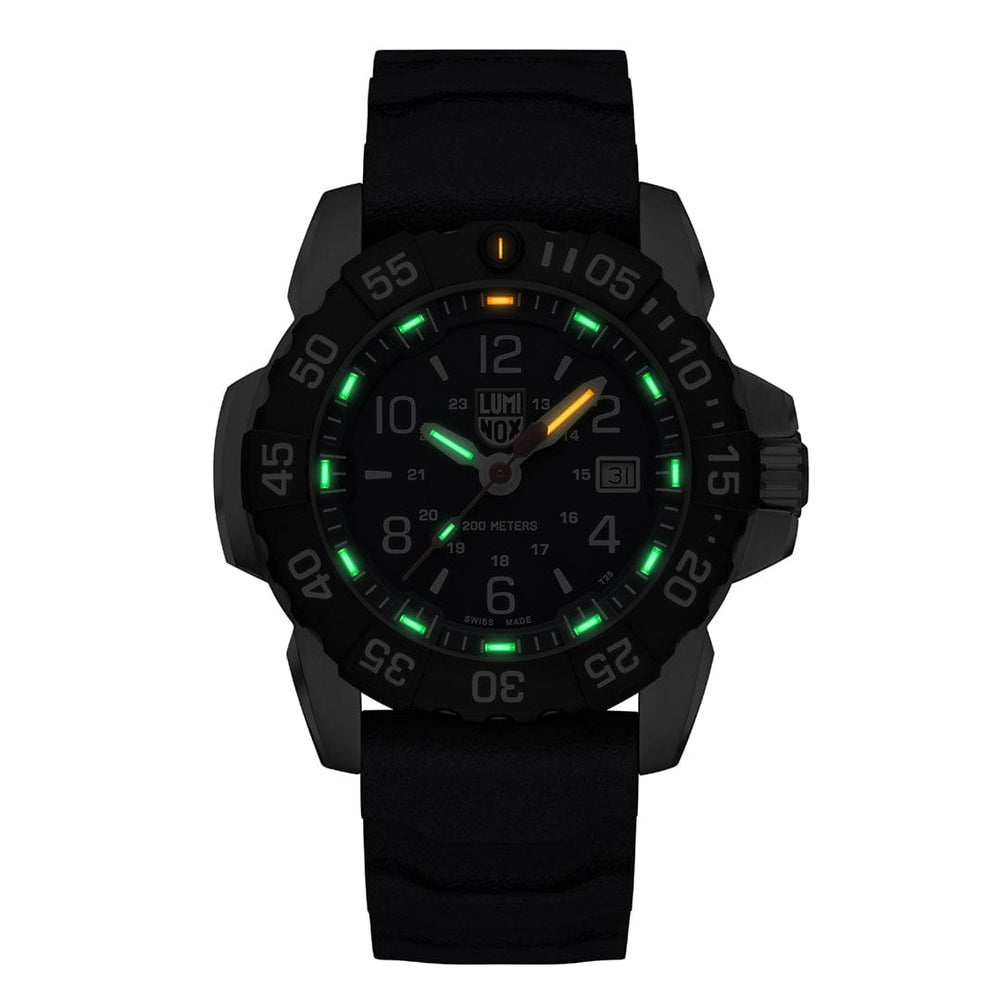 Luminox Navy SEAL Rubber, Steel, CARBONOXª (RSC) - Military Dive Watch - 45 mm - XS.3253.CB