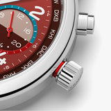 Nomos Glashütte Club Sport Neomatik Worldtimer Magma