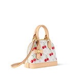 Louis Vuitton Alma BB MM LVxTM white/cherry