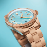Oris Divers Sixty-Five Bronze Cotton Candy 01 733 7771 3155
