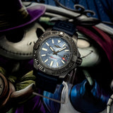 Breitling Avenger II Seawolf, Black Steel/Blue Mother of Pearl