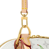 Louis Vuitton Alma BB MM LVxTM white/cherry