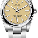 Rolex Oyster Perpetual 34 Beige Dial Oyster Bracelet - 124200 - 2025