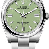 Rolex Oyster Perpetual 36 Pistachio Green Dial Oyster Bracelet - 126000 - 2025