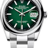 Rolex Datejust 36 Oystersteel Green Ombré Dial Oyster Bracelet - 126200 - 2026