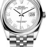 Rolex Datejust 36 Oystersteel White Dial Jubilee Bracelet - 126200 - 2026