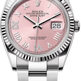 Rolex Datejust 36 Oystersteel White Gold Pink Diamond Set Dial Oyster Bracelet - 126234 - 2026