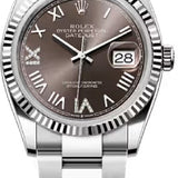 Rolex Datejust 36 Oystersteel White Gold Dark Gray Diamond Set Dial Oyster Bracelet - 126234 - 2026