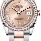 Rolex Datejust 36 Oystersteel Everose Gold Rosé-Colour Diamond Set Dial Oyster Bracelet - 126281Rbr - 2026