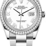 Rolex Datejust 36 Oystersteel White Gold White Dial Oyster Bracelet - 126284Rbr - 2026