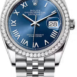 Rolex Datejust 36 Oystersteel White Gold Bright Blue Dial Jubilee Bracelet - 126284Rbr - 2026