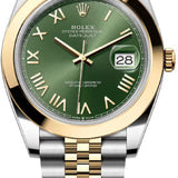 Rolex Datejust 41 Oystersteel And Yellow Gold Olive Green Dial Jubilee Bracelet - 126303 - 2026