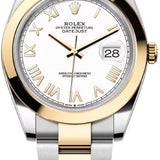 Rolex Datejust 41 Oystersteel And Yellow Gold White Dial Oyster Bracelet - 126303 - 2026