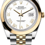 Rolex Datejust 41 Oystersteel And Yellow Gold White Dial Jubilee Bracelet - 126303 - 2026