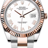 Rolex Datejust 41 Oystersteel Everose Gold White Dial Oyster Bracelet - 126331 - 2026