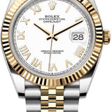 Rolex Datejust 41 Oystersteel And Yellow Gold White Dial Jubilee Bracelet - 126333 - 2026
