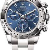 Rolex Cosmograph Daytona 40mm White Gold Bright Blue Dial Oyster Bracelet - 126509 - 2025