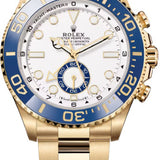 Rolex Yacht-Master Ii Oyster 44 Mm Yellow Gold Oyster Bracelet White Dial - 126688 - 2026