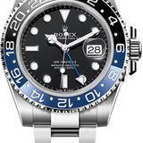 Rolex GMT-Master II 40mm Black Dial Cerachrom Bezel Oyster Bracelet (Batgirl) - 126710BLNR | 2024 Model