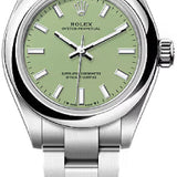 Rolex Oyster Perpetual 28 Pistachio Green Dial Oyster bracelet - 276200 - 2025