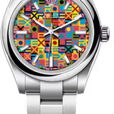 Rolex Oyster Perpetual 31 Mm Oystersteel Multicolured Jubilee Motif Dial Oyster Bracelet - 277200 - 2026